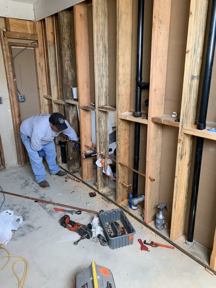 Commercial rough-in plumbing for Water Heater Replacement in Oakland